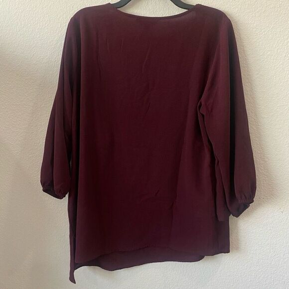 Apt 9 Tiered Blouse Size L - Picture 5 of 7
